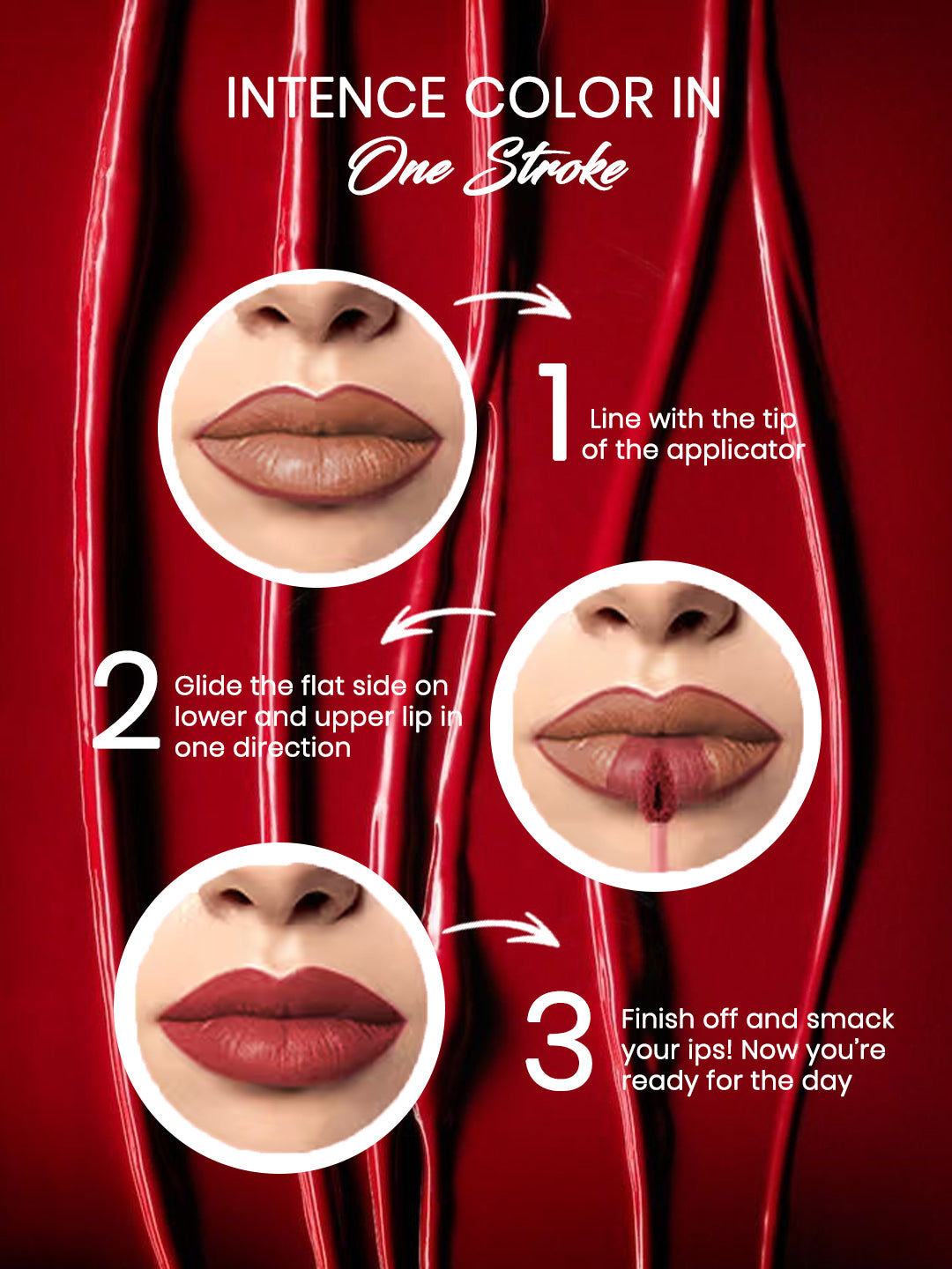 Gorgeous Girl Lip Glaze Matte Liquid Lipstick | Long Lasting upto 16HR, 2.5ml